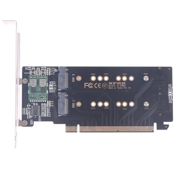 1ШТ m.2x16-4X NVME PCIE3.0 GEN3 X16-4 * NVME RAID-КАРТА PCI-E VROC-КАРТА RAID Hyper M.2X16 M2X16 4X X4 NVME*4 RAID