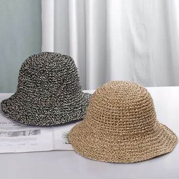 2022 Простота смешивания цветов, кепки, женская летняя шляпа, Женская кепка, Соломенная шляпа, кепка для гольфа, солнцезащитные шляпы, Мужская панама, пляжная женская шляпа