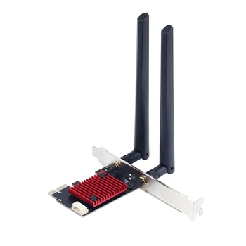 2974 Мбит/с WIFI6 AX200 PCI-E Замена Беспроводного WiFi Адаптера 2,4 G 5 ГГц Двухдиапазонная Сетевая карта Bluetooth 5,2 Настольная Сетевая карта