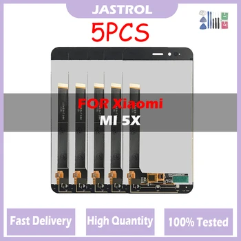 5 шт./лот ЖК-дисплей Для Xiaomi Mi A1 ЖК-дисплей Для Mi 5X MiA1 Mi5X MDG2, MDI2 Замена Дигитайзера с сенсорным экраном В Сборе