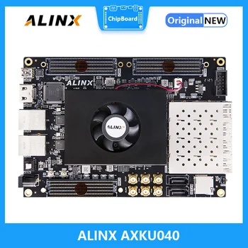 ALINX AXKU040: Xilinx Kintex UltraScale KU040 XCKU040 Плата разработки FPGA для обработки видео 4 ГБ DDR4 4x10G SFP FMC HPC