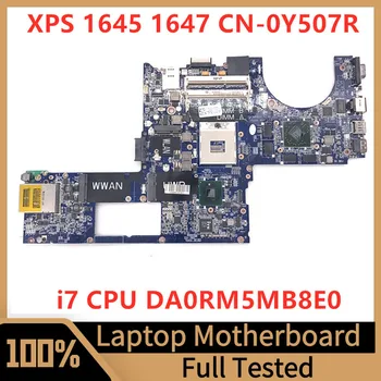 CN-0Y507R 0Y507R Y507R Для Dell XPS 1645 1647 Материнская плата ноутбука DA0RM5MB8E0 PM55 HD4670 1 ГБ 100% Полностью протестирована, работает хорошо