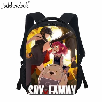 Jackherelook Японский Аниме-ШПИОН × Семейная детская школьная сумка, популярные сумки для книг для детского сада, Новый Мультяшный рюкзак для путешествий