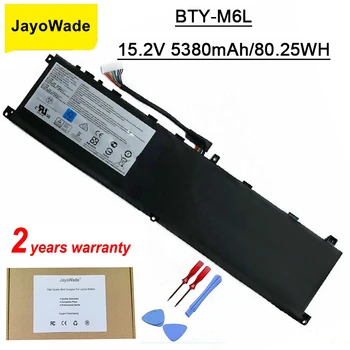 JayoWade BTY-M6L Аккумулятор для ноутбука MSI GS65 GS75 Stealth Thin 8RF 8RE PS63 P65 P75 Creator 8RC 8SC 9SC 9SE MS-16Q3 BTY M6L
