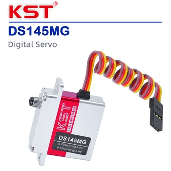 KST DS145MG Цельнометаллический Маленький Цифровой Рулевой механизм Для Планеров Оригинальная Фабрика Подлинная