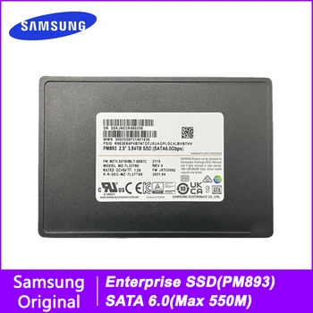Samsung PM893 SATA 6.0 Корпоративный SSD 240 ГБ 480 ГБ 960 ГБ 1,92 ТБ 3,84 ТБ 7,68 ТБ Внутренний твердотельный диск Жесткий Диск HDD Для Сервера