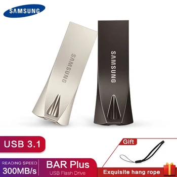 Samsung USB флэш-накопитель 256 ГБ 64 ГБ 128 ГБ Usb3.1 Флеш-накопитель Крошечная флешка Memory Stick Запоминающее устройство U Disk Mini 400 МБ/С.