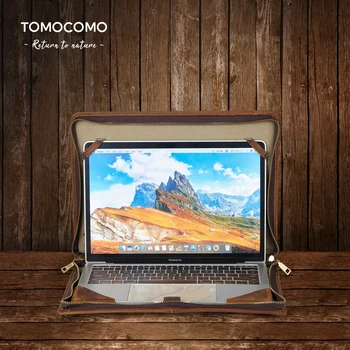 TOMOCOMO Crazy Horse Кожаный Чехол Для планшета Macbook Pro 13,3 