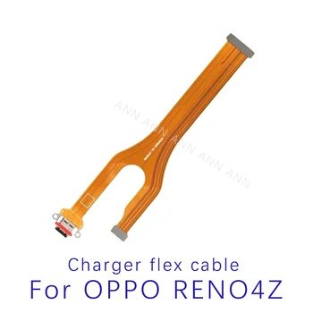USB-док-станция для зарядки, разъем Jack, гибкий кабель Для модуля платы зарядки OPPO Reno 4Z
