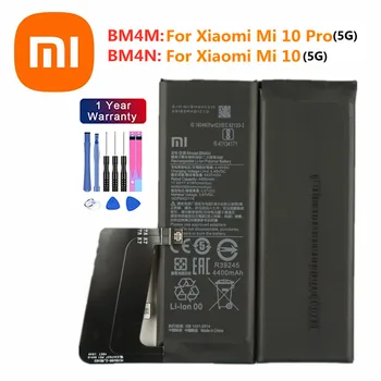Xiao mi Оригинальный Аккумулятор Для Xiaomi Mi 10/Mi 10 Pro 5G Mi10 Pro 5G Версия BM4M BM4N Аккумуляторы для телефонов + Инструменты
