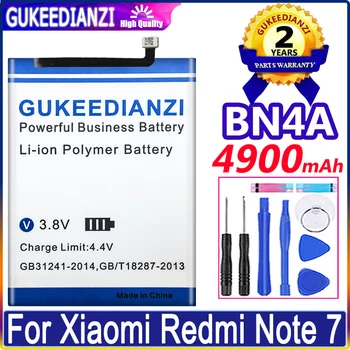 Аккумулятор 4900 мАч BN4A Для Xiaomi Redmi Note7 Note 7 pro M1901F7C Фирменный Аккумулятор для телефона Высокого Качества Li-polym Bateria