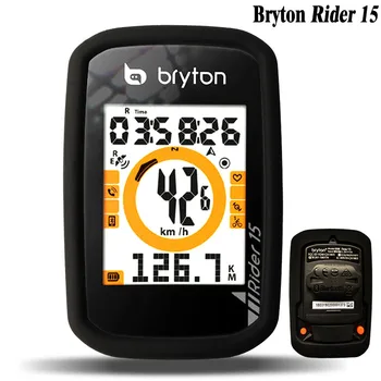 Велосипед На Открытом Воздухе Cycling Rider 15 Компьютер Силиконовая Резина Смарт-Чехол с ЖК-экраном Пленка Велосипед Защитный Чехол для Bryton R15