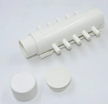 Воздухораспределитель для ванны с 10 отверстиями, соединительный воздушный коллектор из ПВХ 8 мм, интерфейс трубы 32 мм, пластиковые аксессуары для ванны