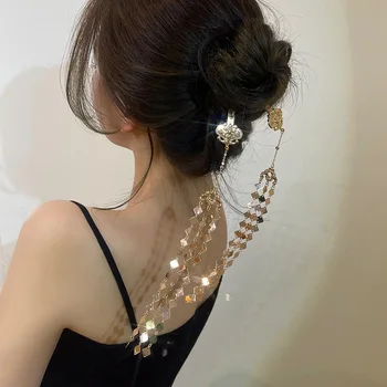 Головной убор в китайском стиле, современный минималистичный головной убор, высококачественные заколки для волос
