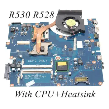 Для Samsung R530 R528 Материнская плата ПК DDR2 с процессором + радиатор BA41-01039A BA92-06119B BA92-06119A BA41-01177A BA41-01178A
