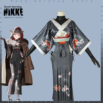 Игровой костюм NIKKE The Goddess Of Victory sakura, костюм для Косплея, Женское кимоно, униформа, Ролевая игра на Хэллоуин, два стиля