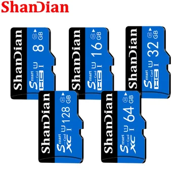 Карта памяти SHANDIAN 16GB 32GB 6GB Class 10 TF Карта памяти 4GB 8GB Class 6 Смарт-обновление TF Карты для Телефонов Бесплатная Доставка