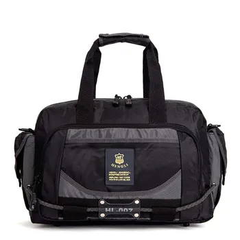 Мужская дорожная сумка, складная сумка из ткани Оксфорд, защищает портативные водонепроницаемые сумки для отдыха через плечо