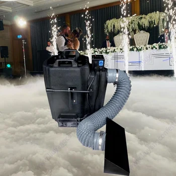 Низколежащая Дымовая машина Nimbus 3500W для приготовления сухого льда для свадебной вечеринки