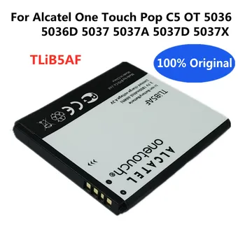 Новый Оригинальный Высококачественный Аккумулятор TLiB5AF Для Alcatel One Touch Pop C5 OT 5036 5036D 5037 5037D 5037A 5037X Аккумуляторы для мобильных телефонов