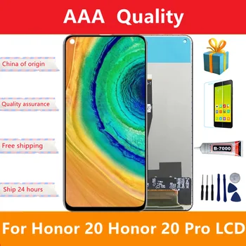 Оригинальный Для Huawei Honor 20 ЖК-дисплей YAL-L21 с сенсорным экраном, Дигитайзер В сборе, Для Ремонта экрана Honor20Pro YAL-AL10 YAL-L41