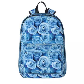 Рюкзаки с розами, большая вместительная студенческая сумка для книг, сумка через плечо, рюкзак для ноутбука, Модный рюкзак для путешествий, Детская школьная сумка