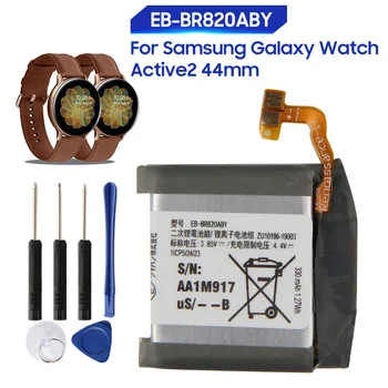 Сменный Аккумулятор Для Samsung Galaxy Watch Active 2 Active2 SM-R820 SM-R825 44 мм EB-BR820ABY Аккумуляторная Батарея 1130 мАч