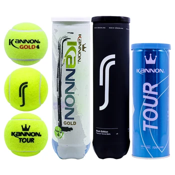 Теннисные мячи для тура, Одобренные Kannon ITF, Для профессиональных соревнований Tenis Practice 1 Can 4 Мяча