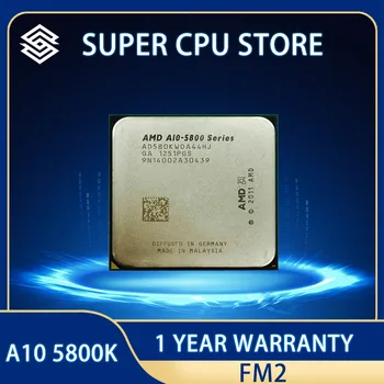 Четырехъядерный процессор AMD A10-Series A10 5800K A10 5800 AD580KWOA44HJ/AD580BWOA44HJ 0 разъем FM2