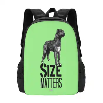 Школьные сумки размером с Ирландского волкодава, Дорожный Рюкзак для ноутбука Irish Wolfhound Irlis Waldogs